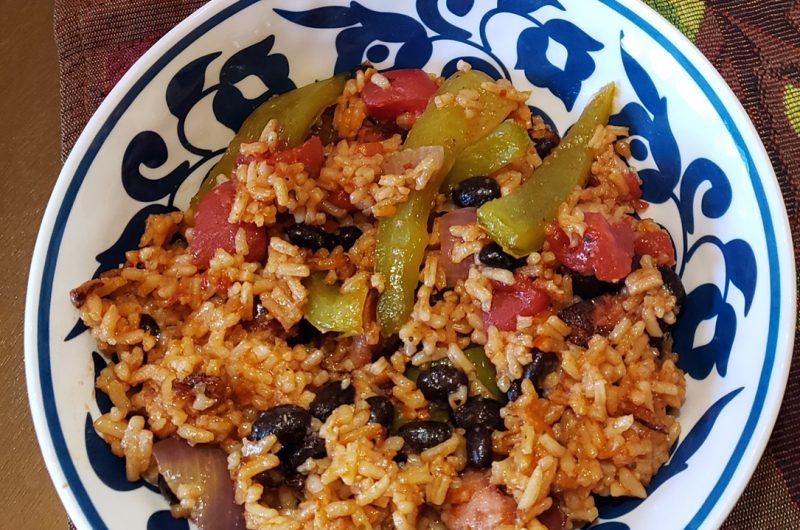 CAYENNE RICE AND BEANS