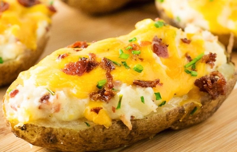 Easy Twiced Baked Potatoes