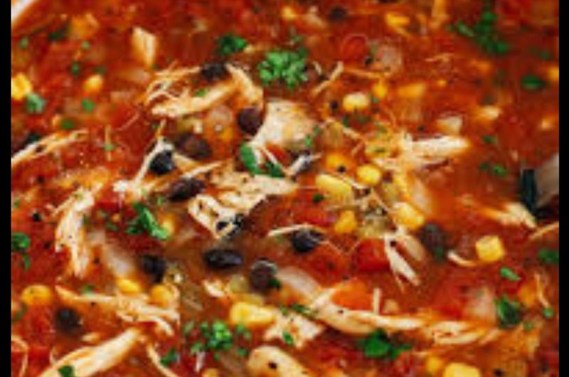 Chicken tortilla soup