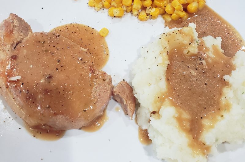 Instant Pot Pork Chops with Gravy